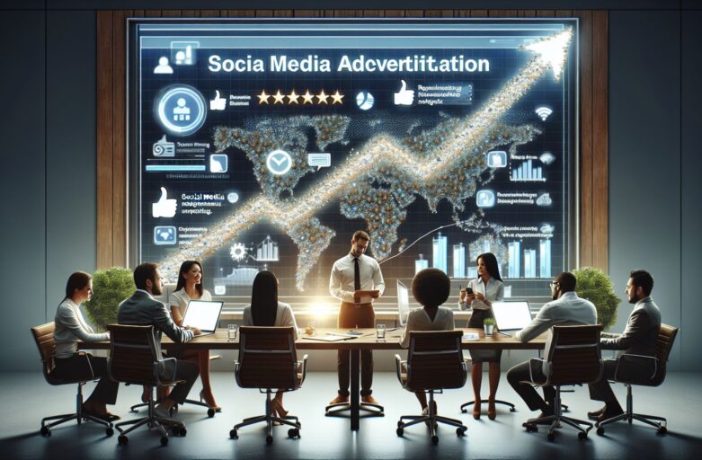 Enhancing Online Reputation through Social Media Advertising